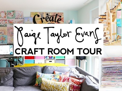 Paige Evans Craft Room Tour