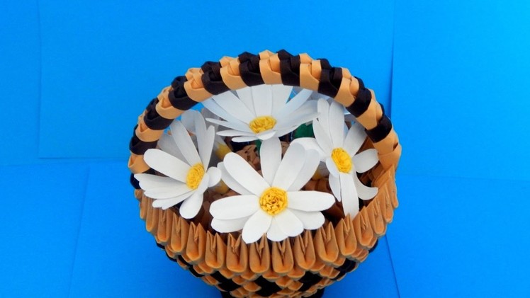 Paper Daisy tutorial  (daisy flower DIY paper crafts)