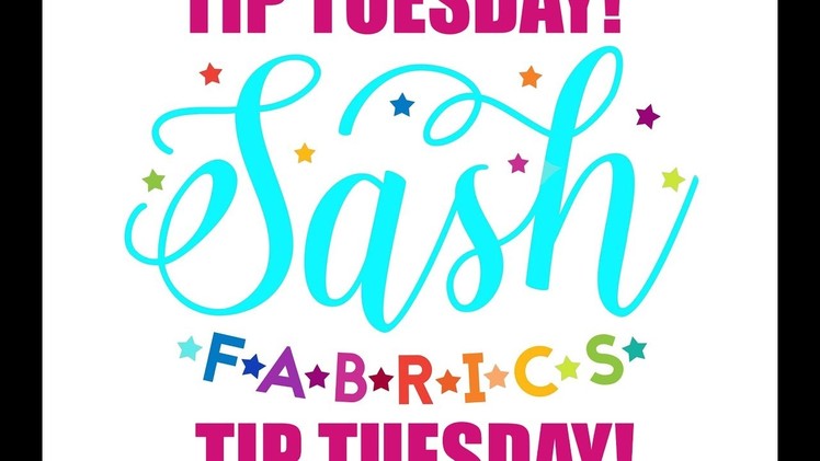 Tip Tuesday - How to Ruler Fold Knit Fabrics - Sash Fabrics