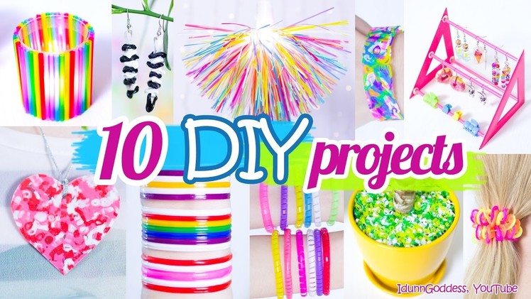 10 DIY Projects With Drinking Straws – 10 New Amazing Drinking Straw Crafts and Life Hacks