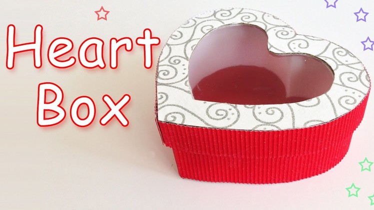 DIY Crafts: Heart Gift Box - Ana | DIY Crafts