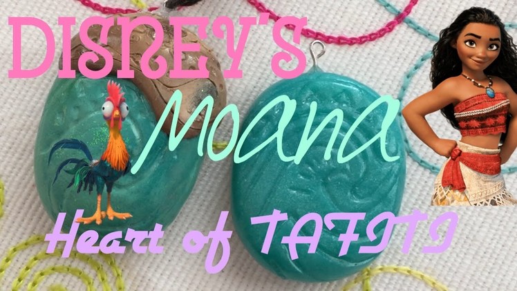 DIY Heart of tafiti necklace | from Moana