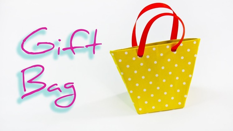 DIY:  How to make a paper Gift Bag ???? Origami Bag