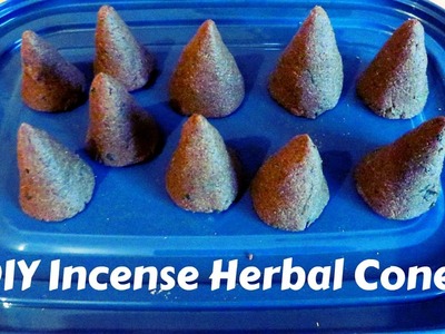 DIY Incense Herbal Cones