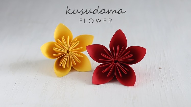 DIY: Kusudama Flower