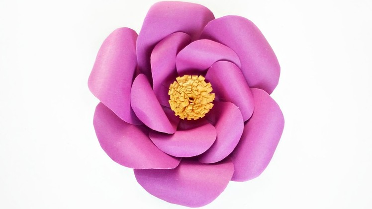 DIY paper flower for wall backdrop decoration. arts and crafts paper flowers easy for kids