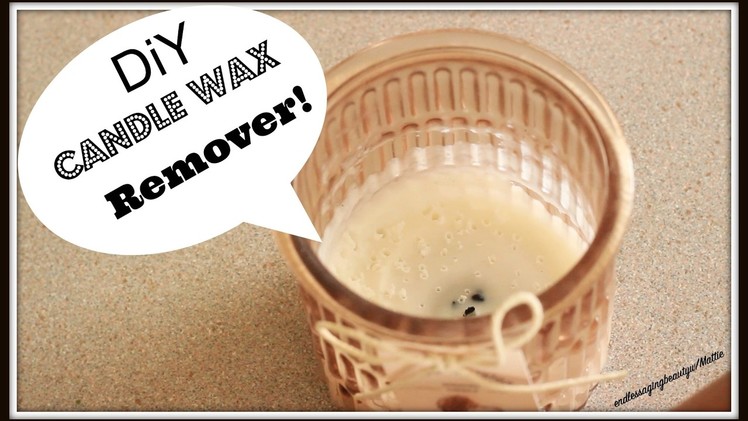 Easiest DiY Way to Remove old Candle Wax from Jar