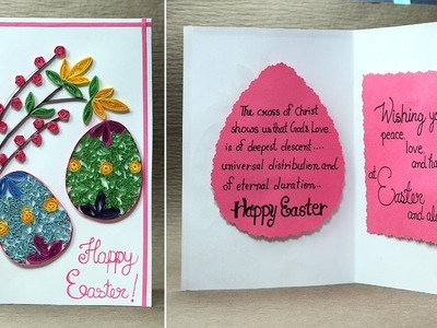 Easter Card - How to Make Quilling Easter Egg Card