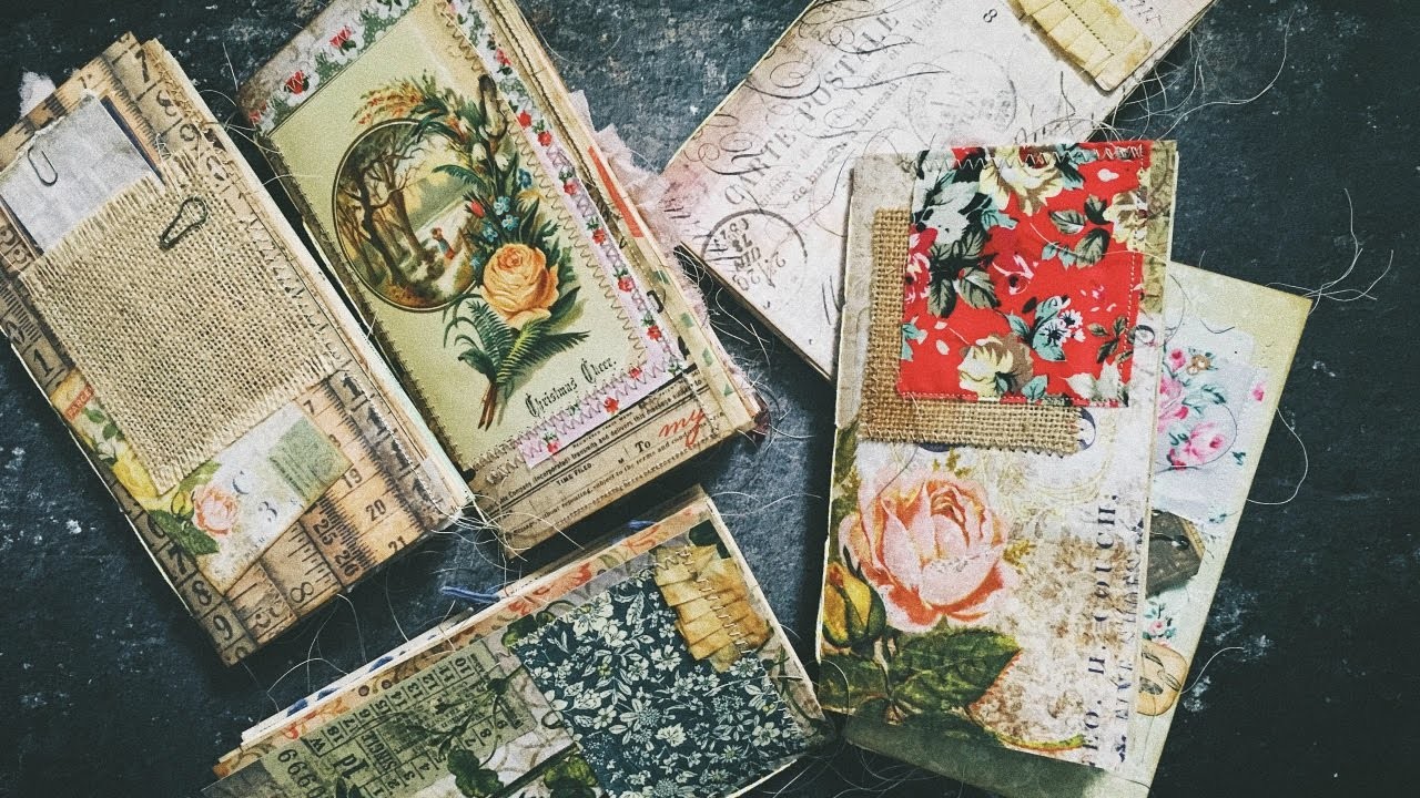 How I make my Midori Travelers Notebook Junk Journals: Part 2