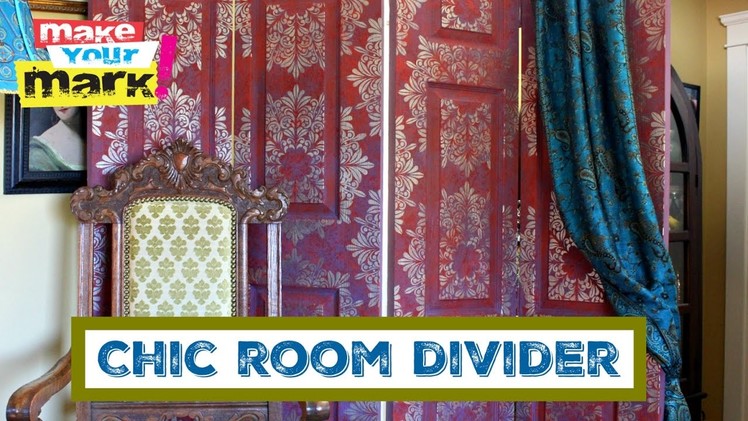 How to: Chic Room Divider