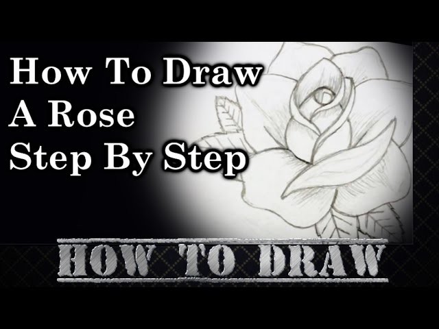 How To Draw A Rose Step By Step #2