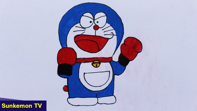 How to draw Doraemon Is Fighter | Sunkemon TV