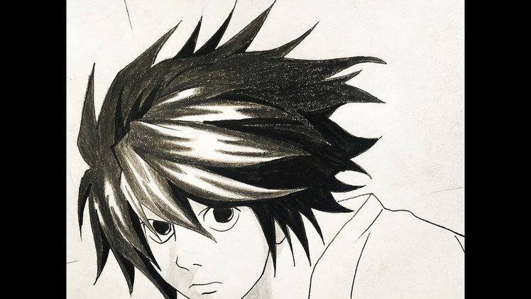 How to draw L (Death Note)