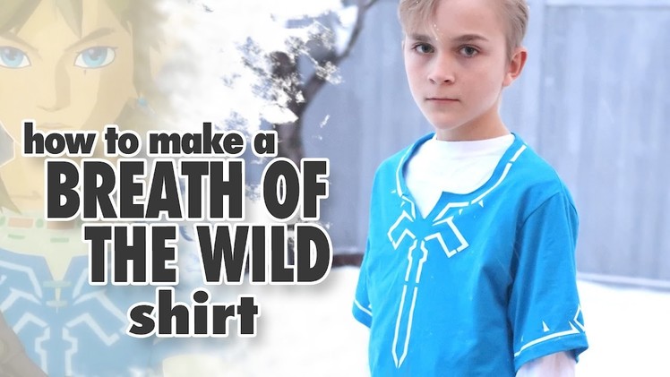 How to make a Champion's Tunic - Link's Breath of the Wild Blue Shirt