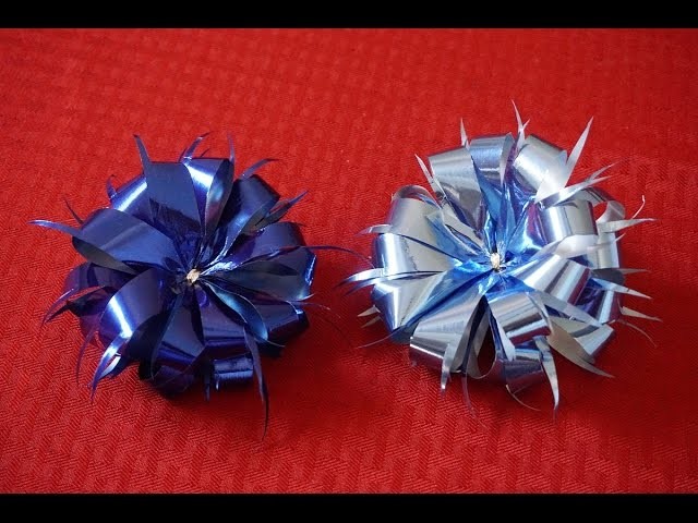 How to make a special gift ribbon bow