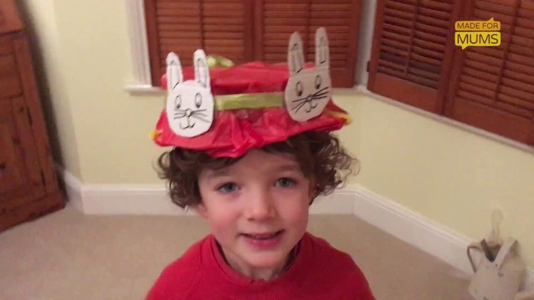 How to make an Easter hat in 5 minutes | Easter crafts