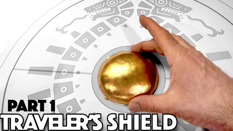 How to make Link's Traveler's Shield PT 1 - Breath of the Wild Zelda Brass Boss