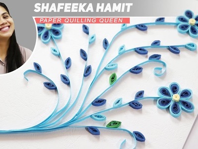 How to make paper quilling wall frames