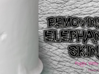 How to Repair Elephant Skin on a Cake - Pretty Witty Cakes