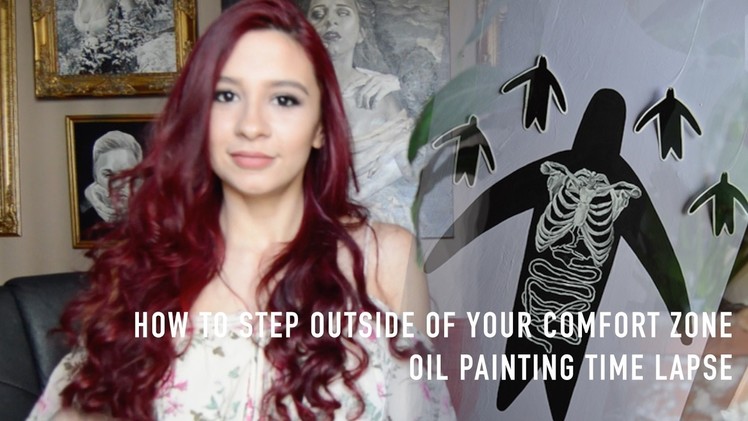 How to Step Outside of Your Comfort Zone | Oil Painting Time Lapse