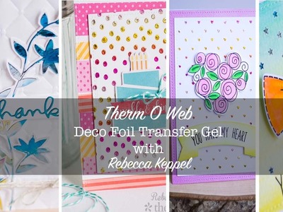 How to Use NEW Therm O Web Deco Foil Transfer Gel