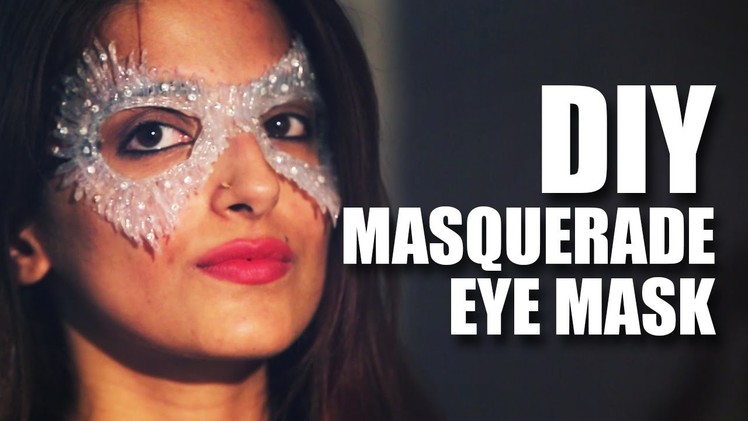 Mad Stuff With Rob - DIY Masquerade Eye Mask feat. Shalini | Knot Me Pretty