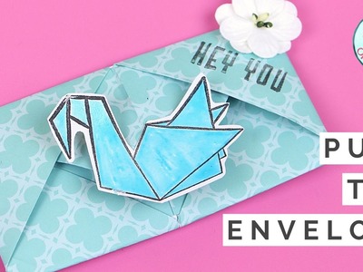 ???? Origami Pull Tab Envelope Tutorial | How to Make an Origami Envelope. Letter Folding