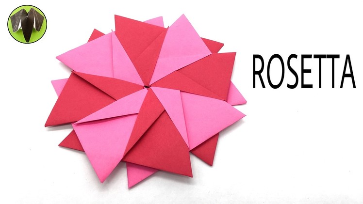 ROSETTA by Cristina Bonnet - Modular Origami Tutorial by Paper Folds