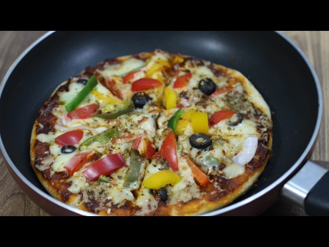 Tawa Pizza - How to make Pizza without oven - Seema's Smart Kitchen