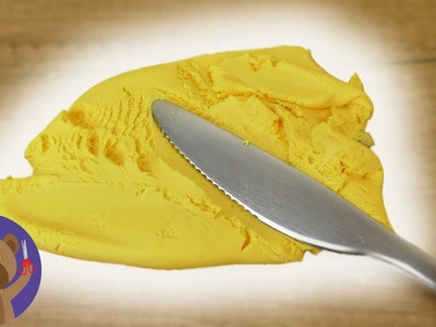 BUTTER SLIME DIY - Make Your Own Yellow Spreadable Slime