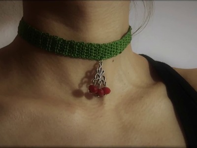 DIY Choker - Tasma Kolye Yapımı