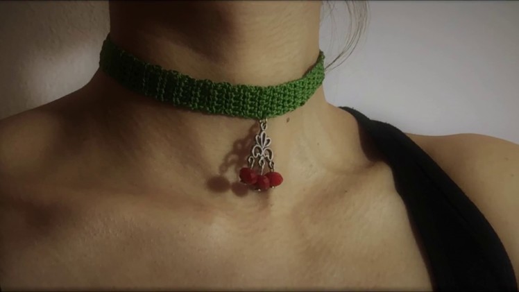 DIY Choker - Tasma Kolye Yapımı