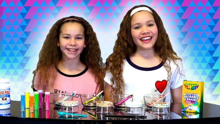 DIY Crayon Chapstick! (Sierra & Olivia Haschak)