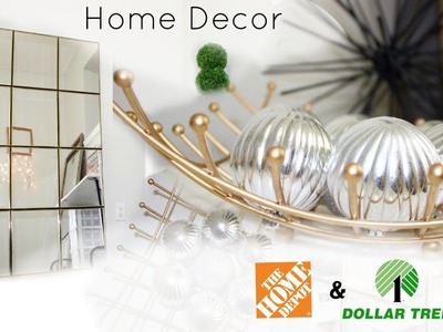 DIY: Full Length Leaning Mirror + More Home Decor | Dollarstore