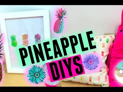 DIY Pineapple stamp + More DIYs!!!