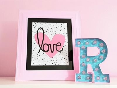 DIY Room Decor using LOVE BITES collection from Papercakes by Serena Bee