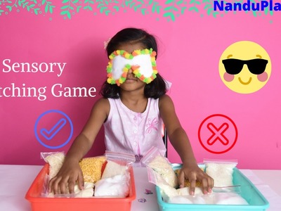 DIY Sensory Activities For Kids|PLAY|Matching Games|Nanduplaytime