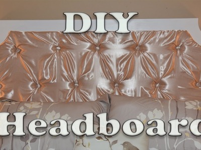 DIY Tufted Headboard