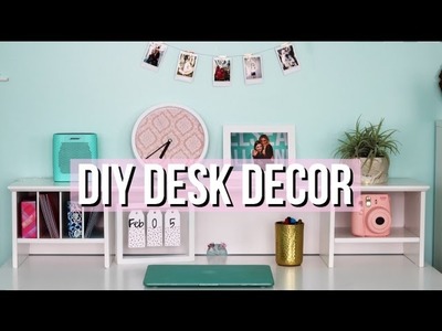 How to Decorate Your Desk + DIY Tumblr Decor