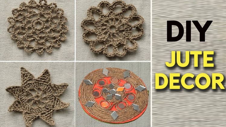 How to make a DIY Jute Decor at Home | Easy crafts