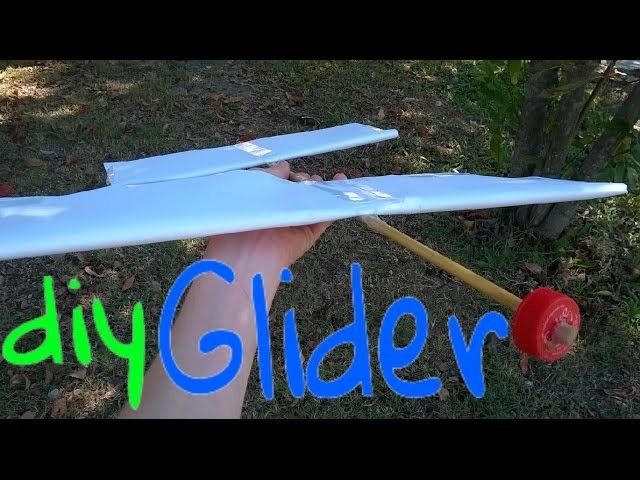 How to make a Large Glider with Straws and Paper.(diy Toy Airplane)