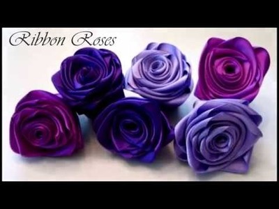 How To Make A Ribbon Rose ?