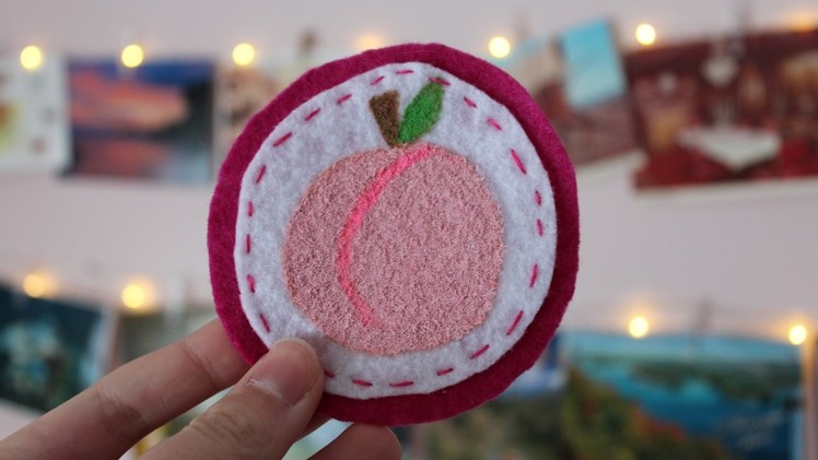 How to Make DIY Painted Felt Patches!