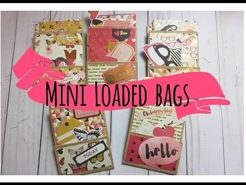Mini Loaded Paper Bags | Pen Pal Idea!