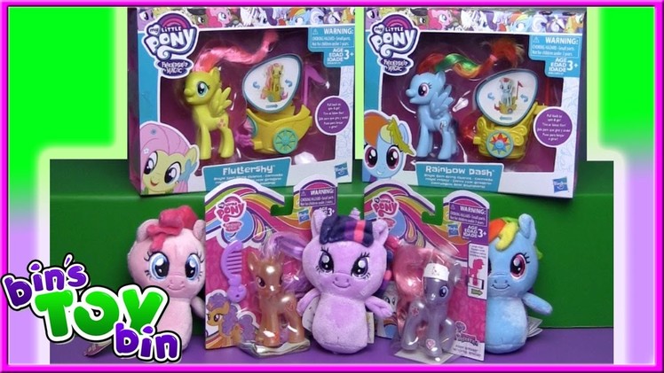 NEW My Little Pony Toys: Rainbow Dash's Royal Chariot, Itty Bittys, & MORE | Bin's Toy Bin