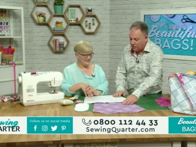 Sewing Quarter - Beautiful Bags including Tim Holtz Fabric - 12th Feb 2017