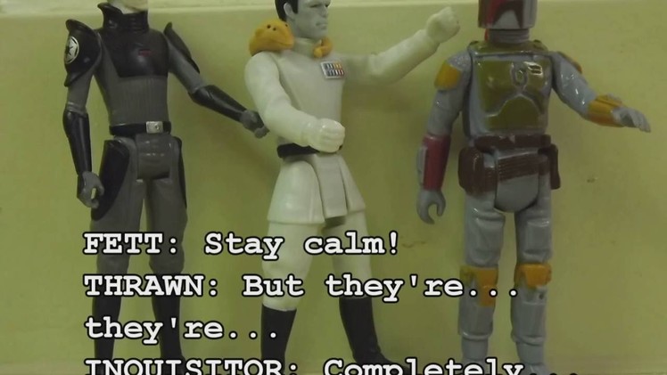 SW Thrawn Rainbow Cake Celebration