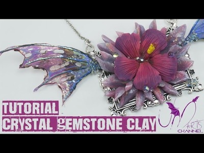 Tutorial - Gemstone and Crystal with polymer clay