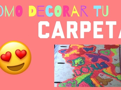 COMO DECORAR TU CARPETA CON PLAY DOH VINCI.DIY.Doris Draw