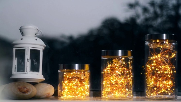 DIY & Creative Window Decorative Lighting Bottles with Led Copper String Lights
